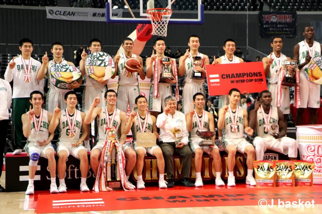 ウィンターカップ19 優勝 2冠 2年連続 福岡第一高等学校 J Basket ジェイバスケット
