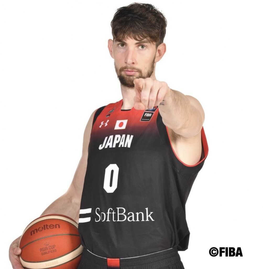 ライアン ロシター 宇都宮ブレックス 初の日本代表入り果たす 背番号は 0 J Basket ジェイバスケット