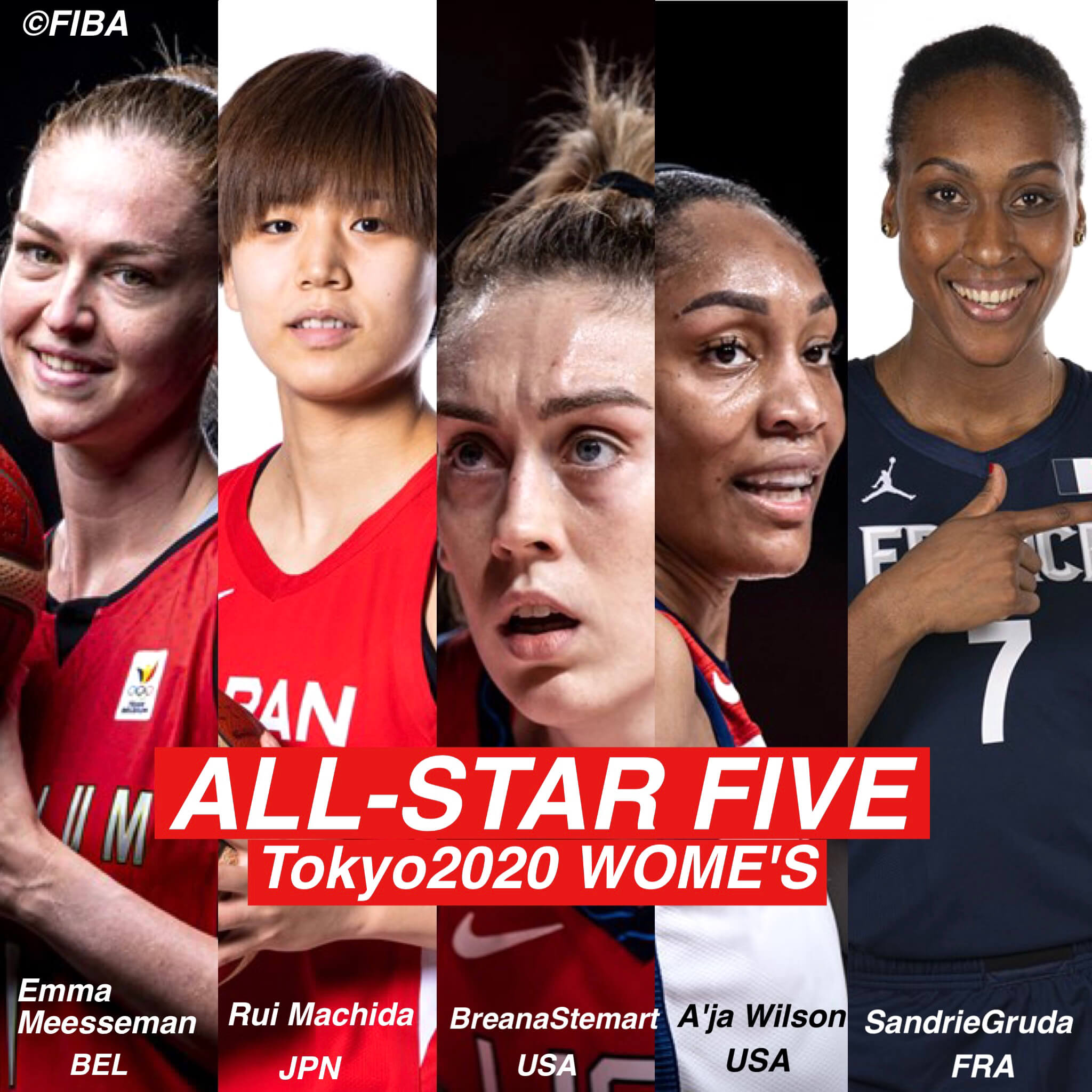 東京オリンピック Fiba公式女子オリンピック大会ベスト5選ばれた町田瑠唯選手 今大会脅威の75アシストと日本史上初の銀メダル J Basket ジェイバスケット